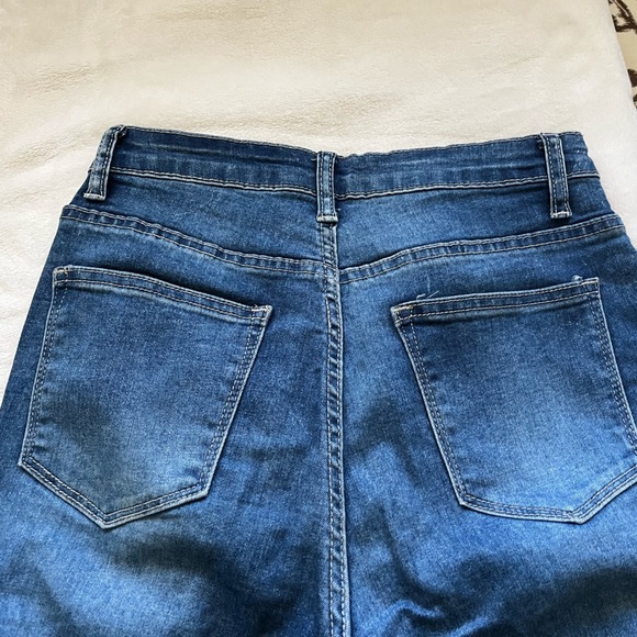 SHIEN high waisted distressed jeans - Picture 5 of 5